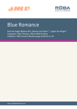 Book cover for Blue Romance