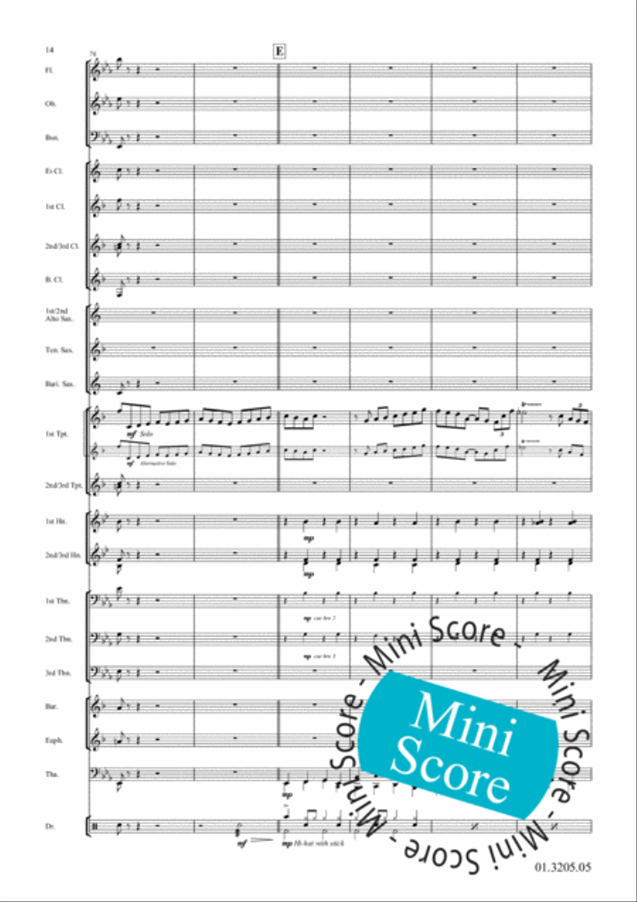 Hangin' On! Concert Band scores gallery preview page 18
