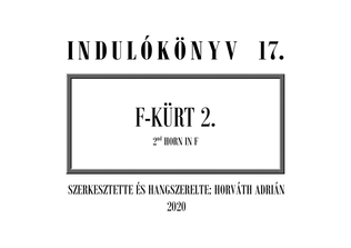 Book cover for Indulókönyv 2020 - 17 F-kürt 2
