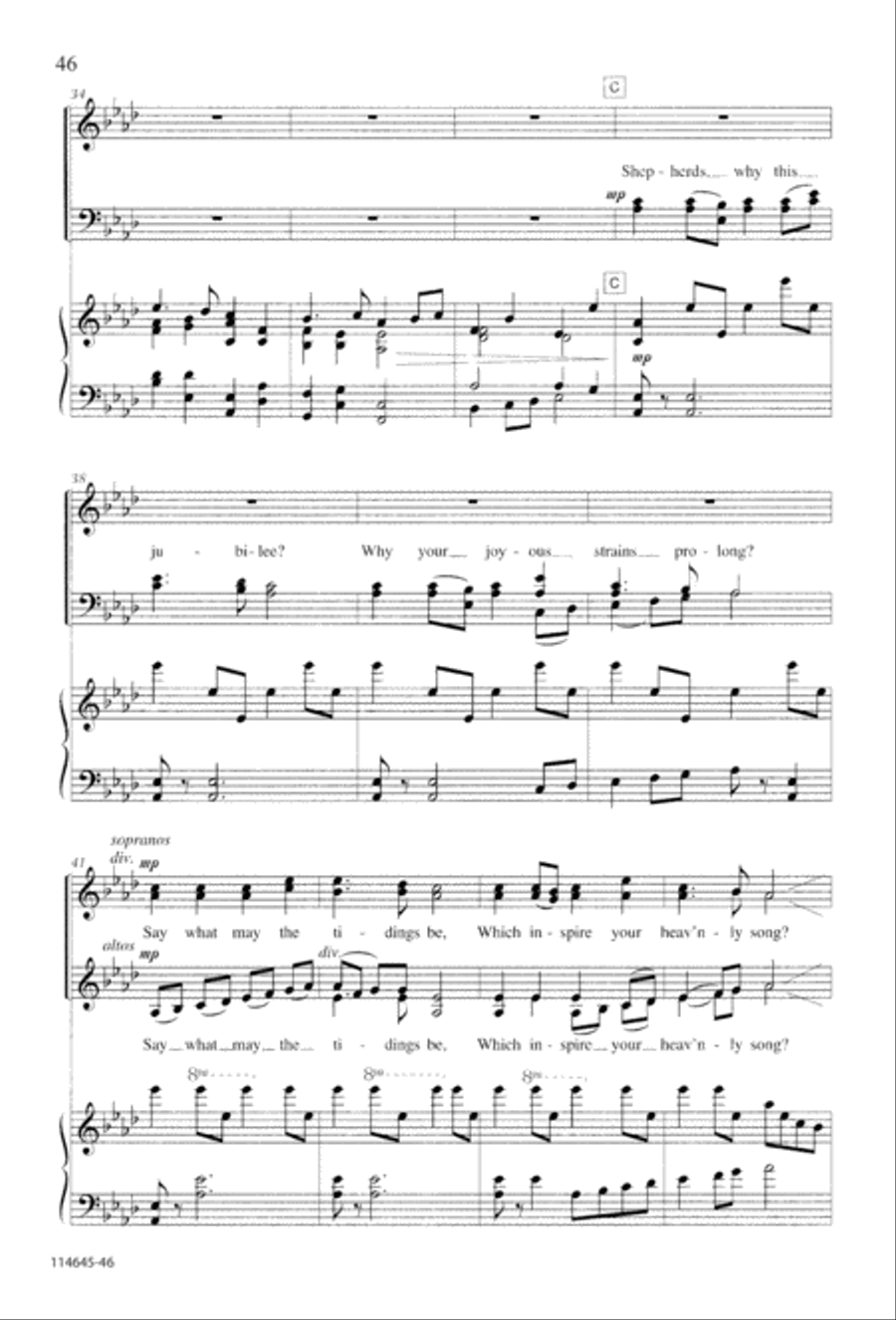 The Newborn King The Newborn King 4-Part scores gallery preview page 54