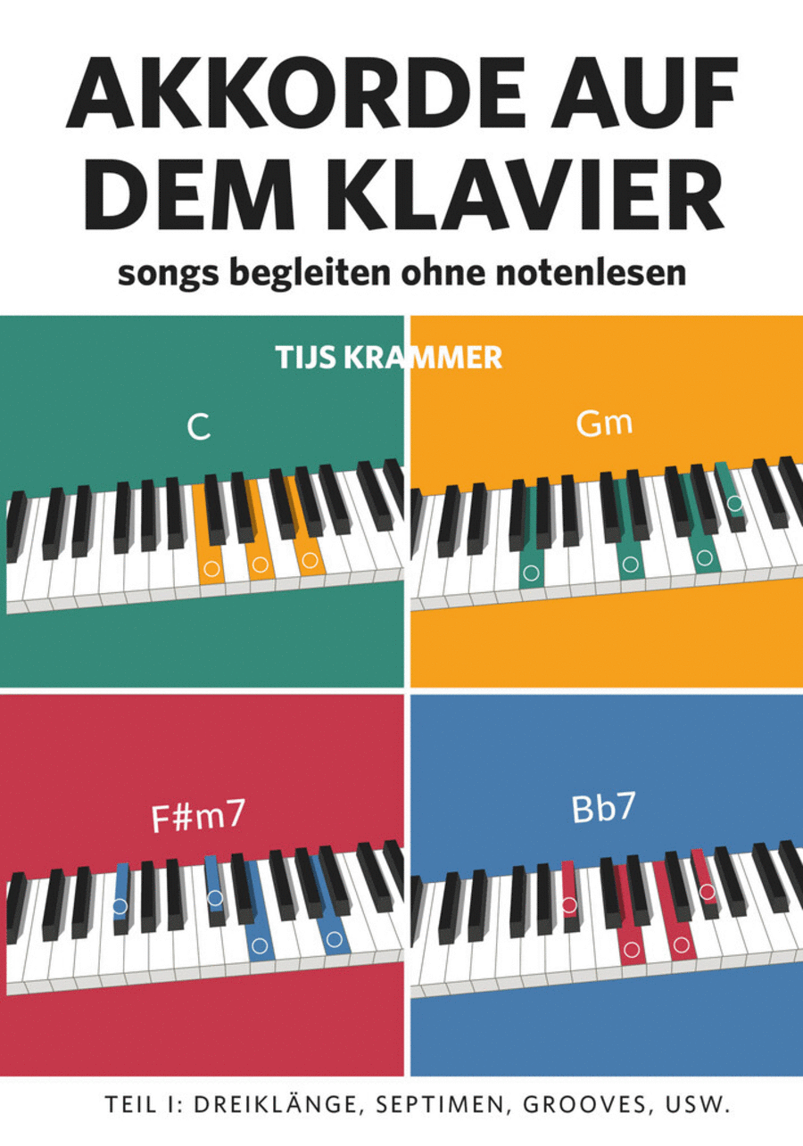 Akkorde auf dem Klavier, teil 1 Piano Solo scores gallery preview page 1