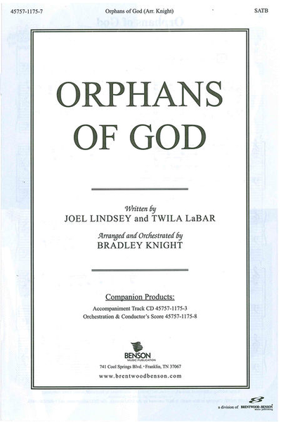 Orphans Of God (Orchestra Parts and Conductor's Score)