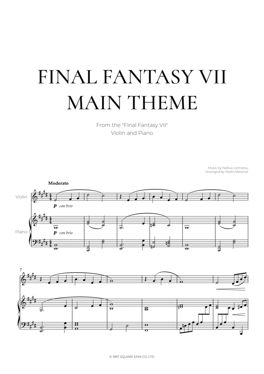 Main Theme (final Fantasy Vii) image number null