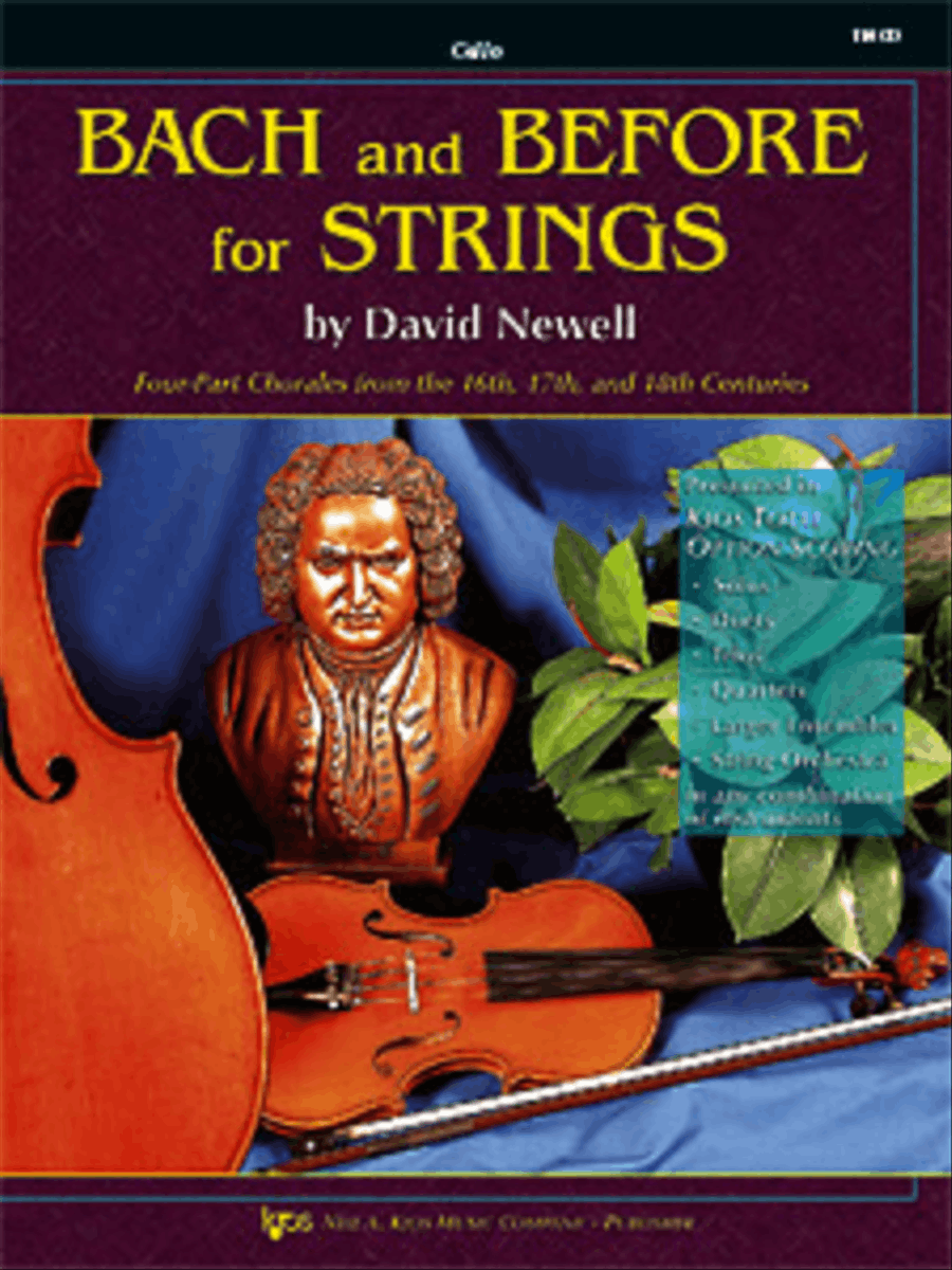 Bach and Before For Strings - Cello Chamber Orchestra scores gallery preview page 1