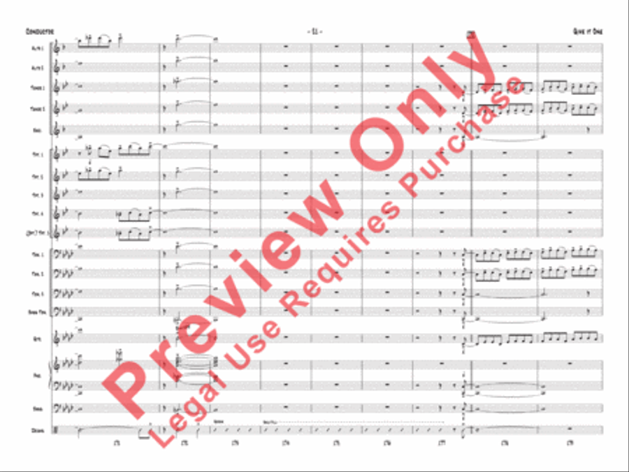 Give It One Give It One Jazz Ensemble scores gallery preview page 22