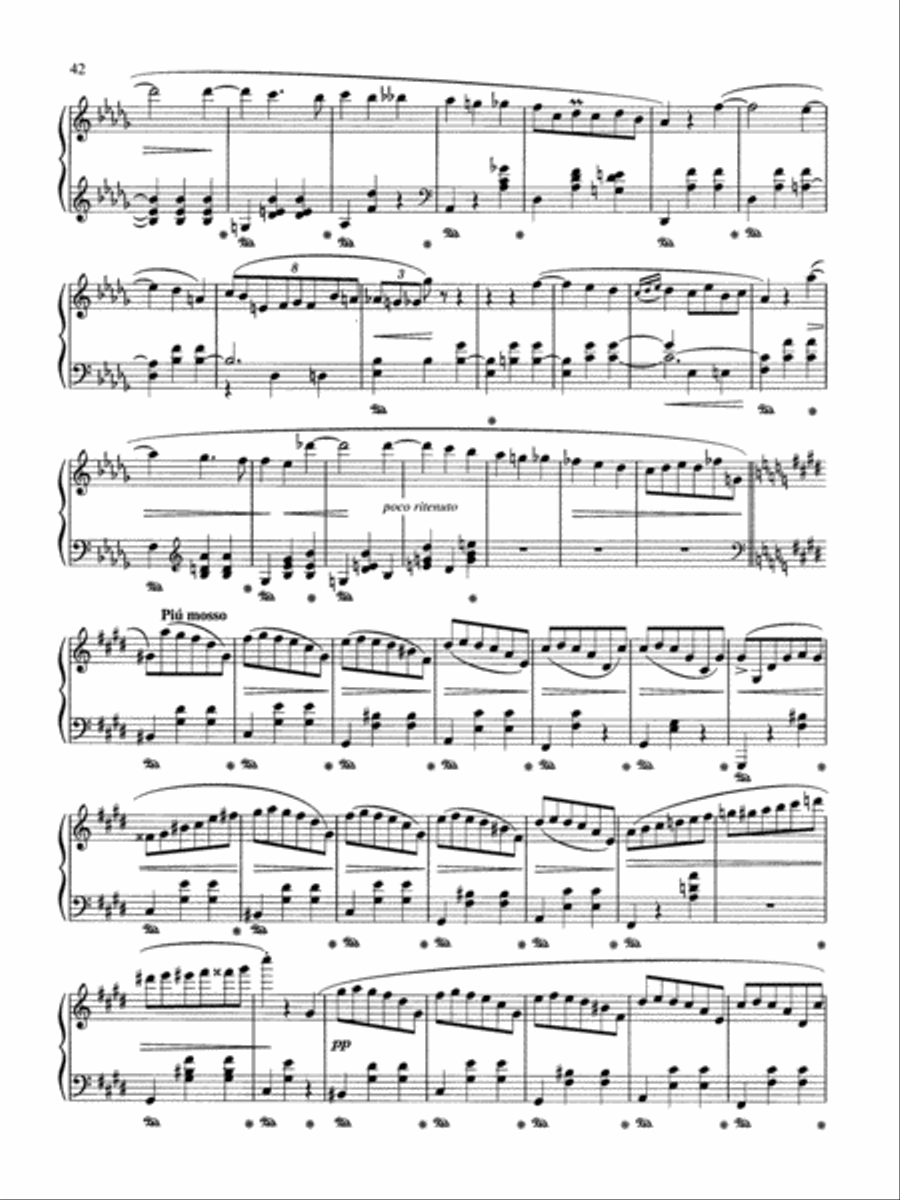 Chopin: Valse, Opus 64, No. 2 Piano Solo scores gallery preview page 3