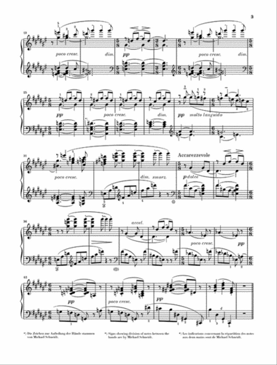 Piano Sonata No. 5, Op. 53 Piano Solo scores gallery preview page 3