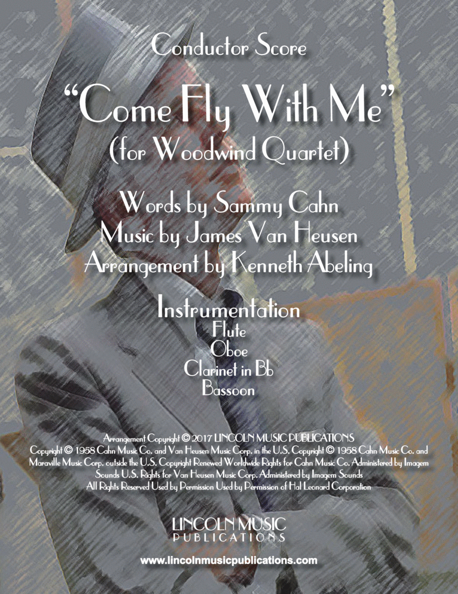 Come Fly With Me Come Fly With Me Woodwind Quartet scores gallery preview page 1