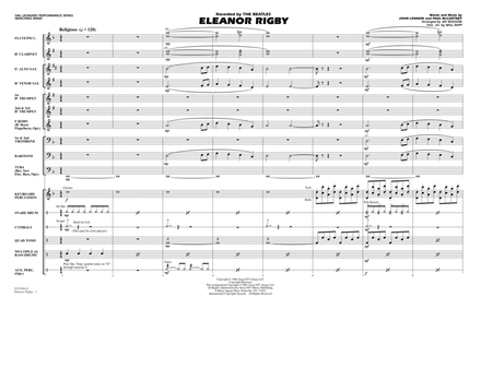 Eleanor Rigby (arr. Jay Bocook) - Full Score