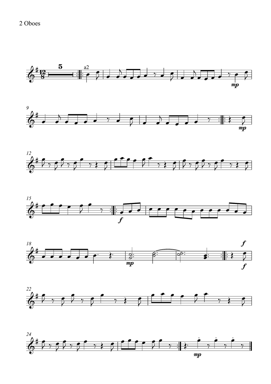 La Raspa Full Orchestra scores gallery preview page 5