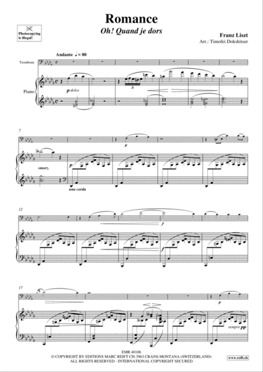 Romance Piano Accompaniment scores gallery preview page 4