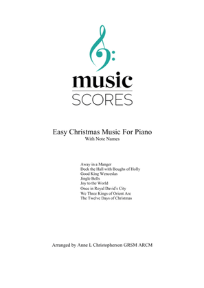 Book cover for Christmas Favorites For Easy Piano