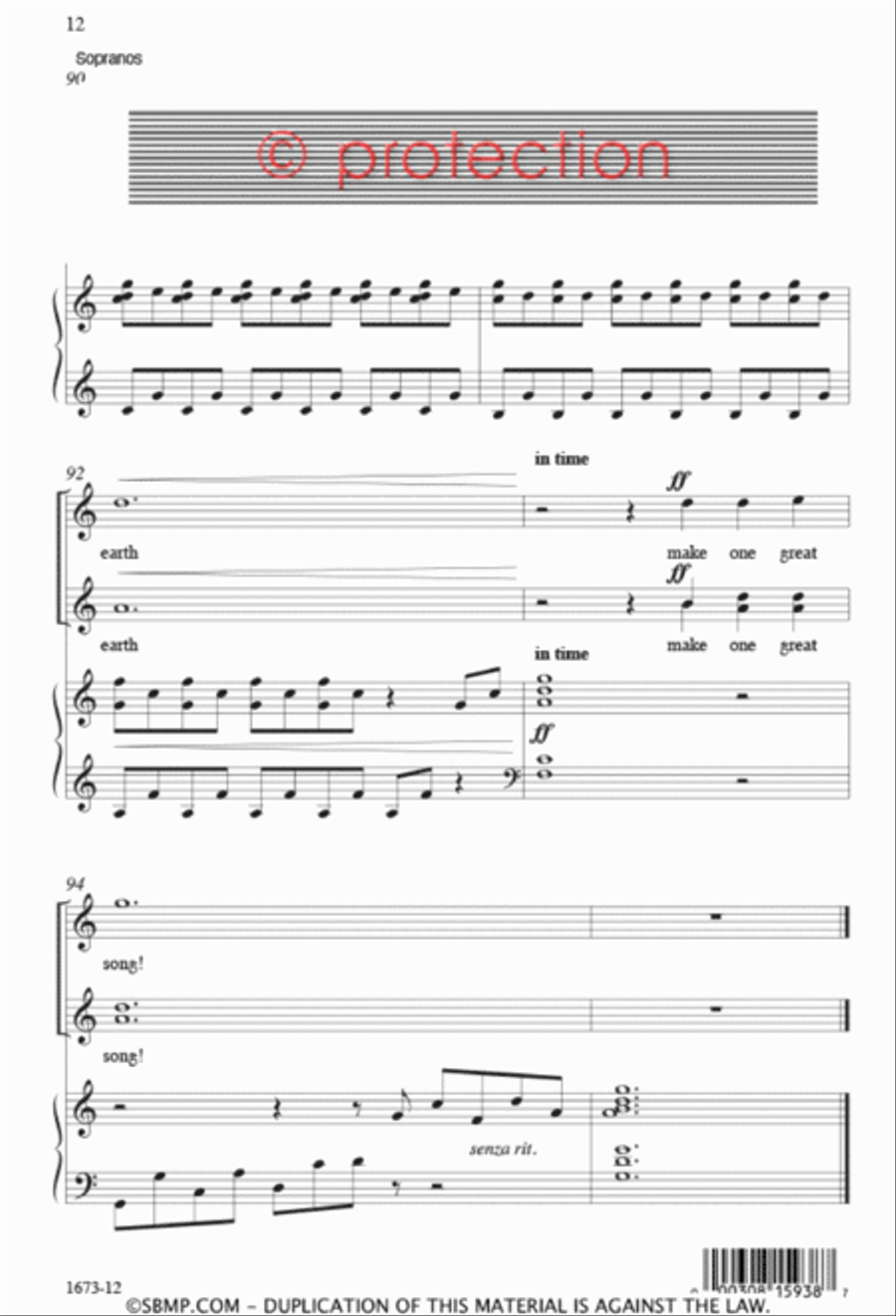 Music Makers Music Makers Unison Choir scores gallery preview page 11