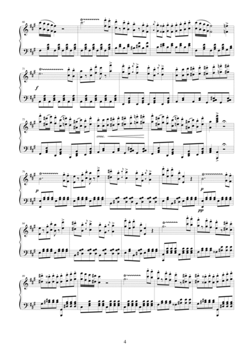 Verdi-La Traviata(Act1) Preludio-Introduzione-Brindisi - Solo piano image number null