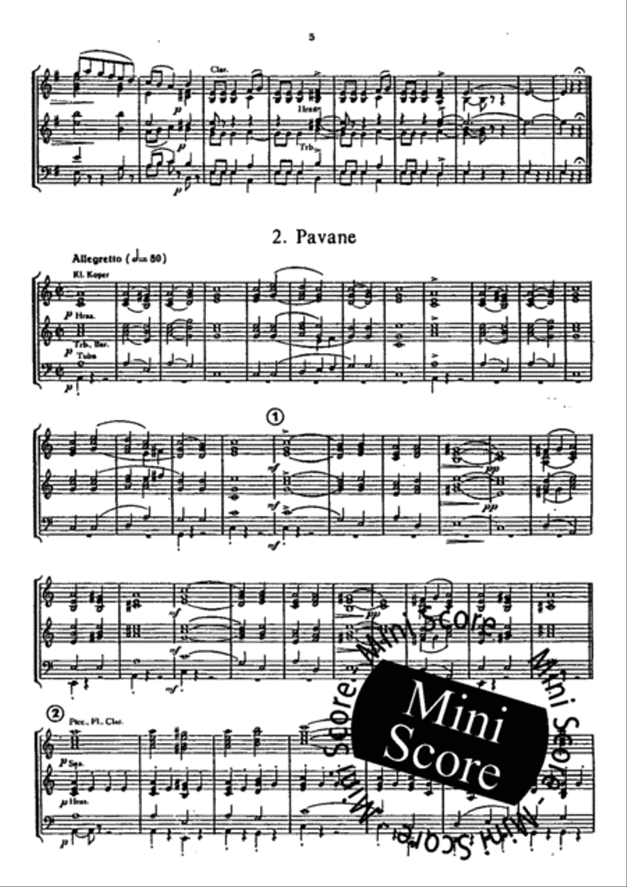 Le Roi S'Amuse Fanfare Band scores gallery preview page 7