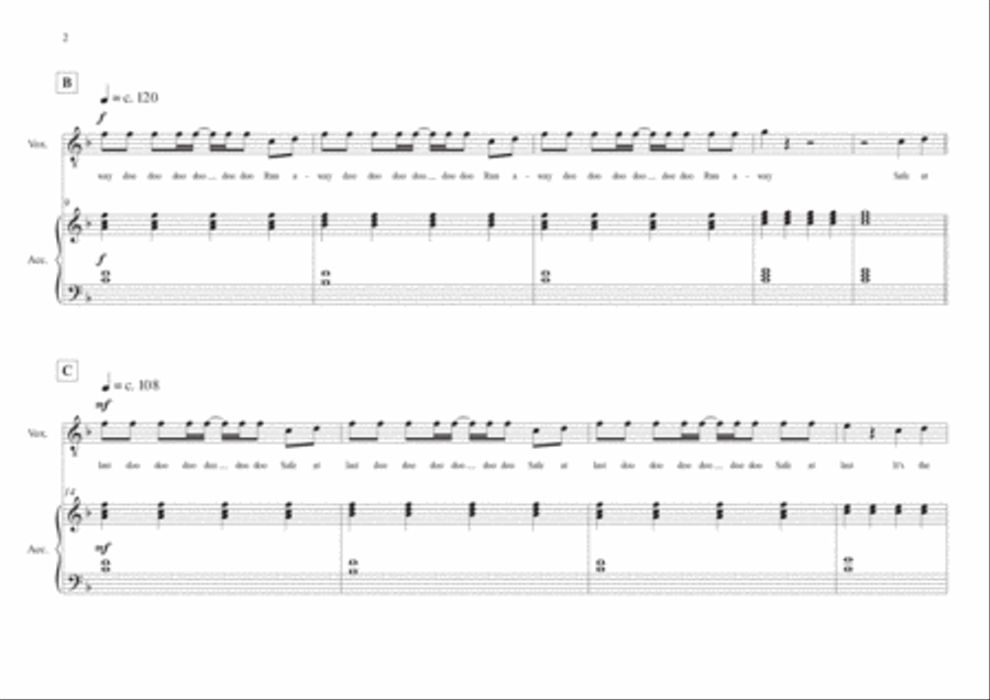 Baby Shark Chamber Music scores gallery preview page 2