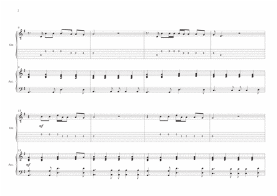Knockin' On Heaven's Door Chamber Music scores gallery preview page 2