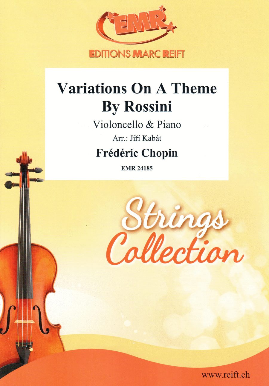 Variations On A Theme By Rossini Piano Accompaniment scores gallery preview page 1