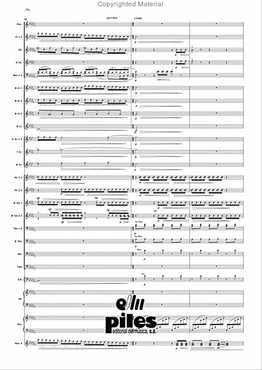 Duende Duende Concert Band scores gallery preview page 71