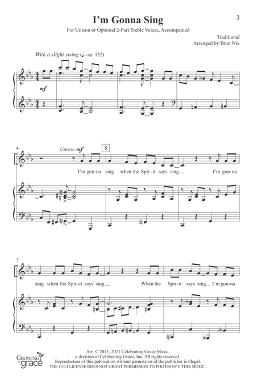 I'm Gonna Sing (Digital) image number null