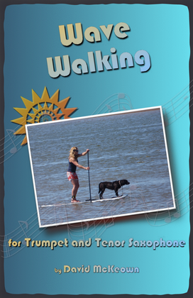 Book cover for Wave-Walking, for Trumpet and Tenor Saxophone Duet