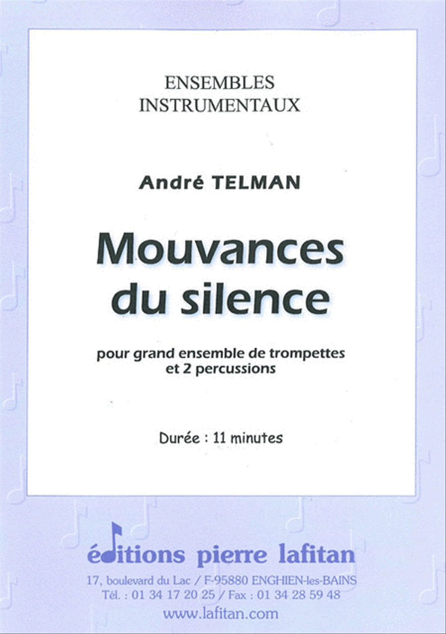 Mouvances du Silence Trumpet scores gallery preview page 1