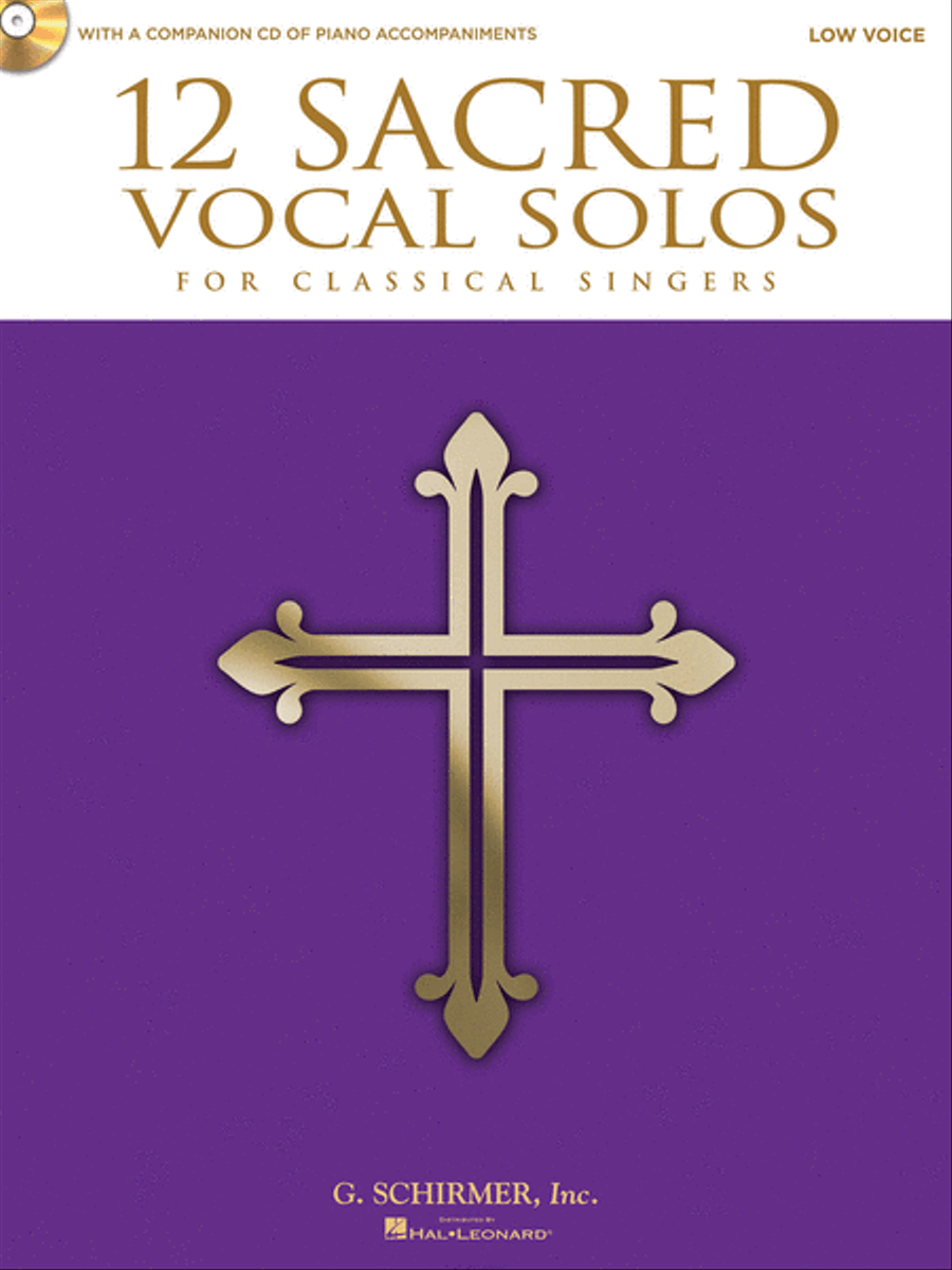 12 Sacred Vocal Solos for Classical Singers image number null