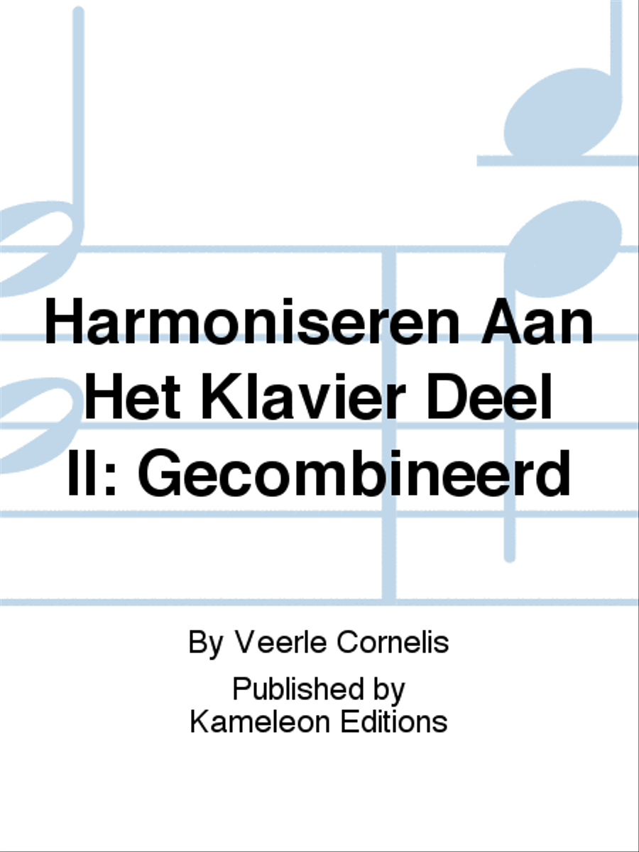 Harmoniseren Aan Het Klavier Deel II: Gecombineerd Piano Solo scores gallery preview page 1
