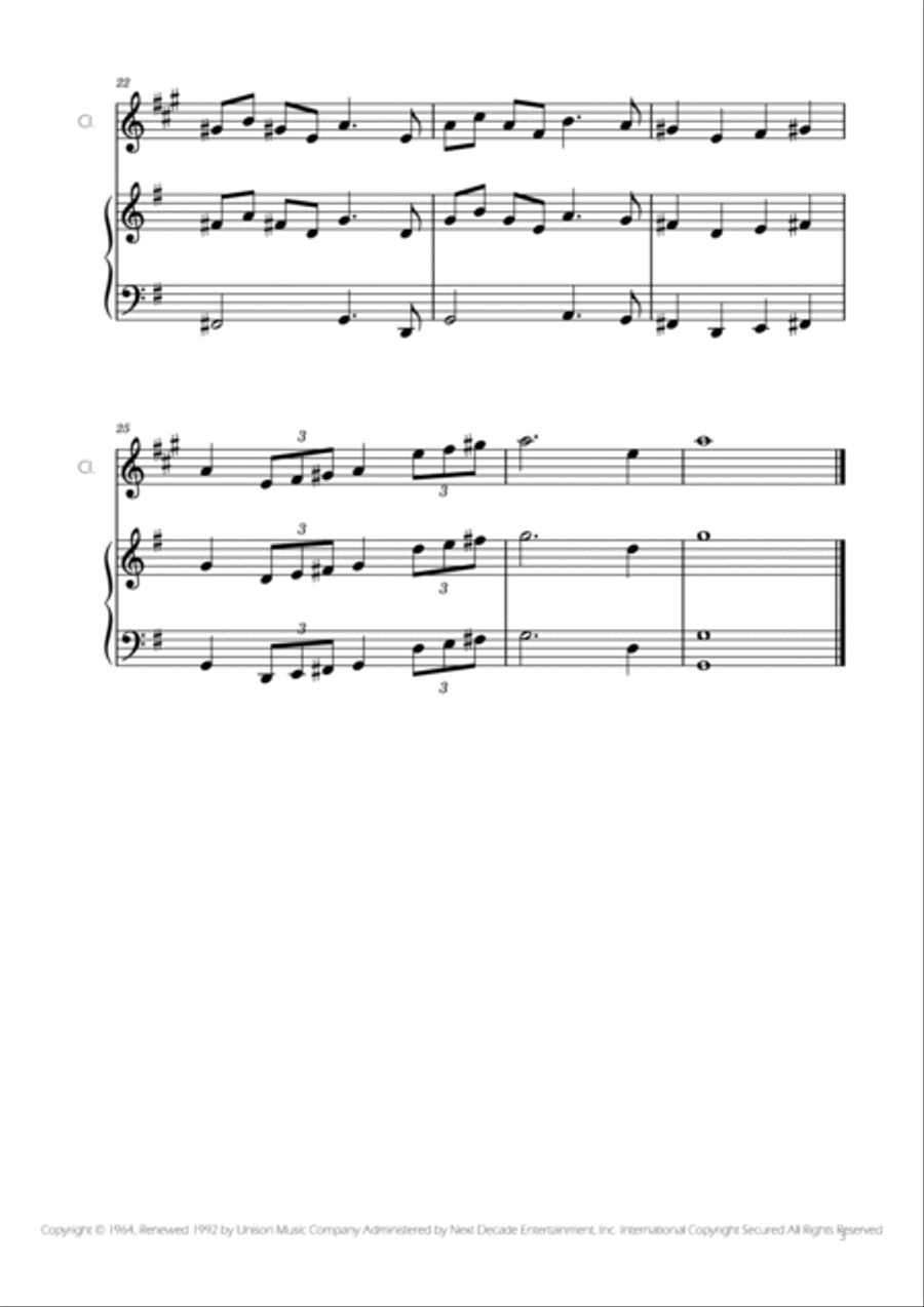 Addams Family Theme Addams Family Theme E-Flat Clarinet scores gallery preview page 3