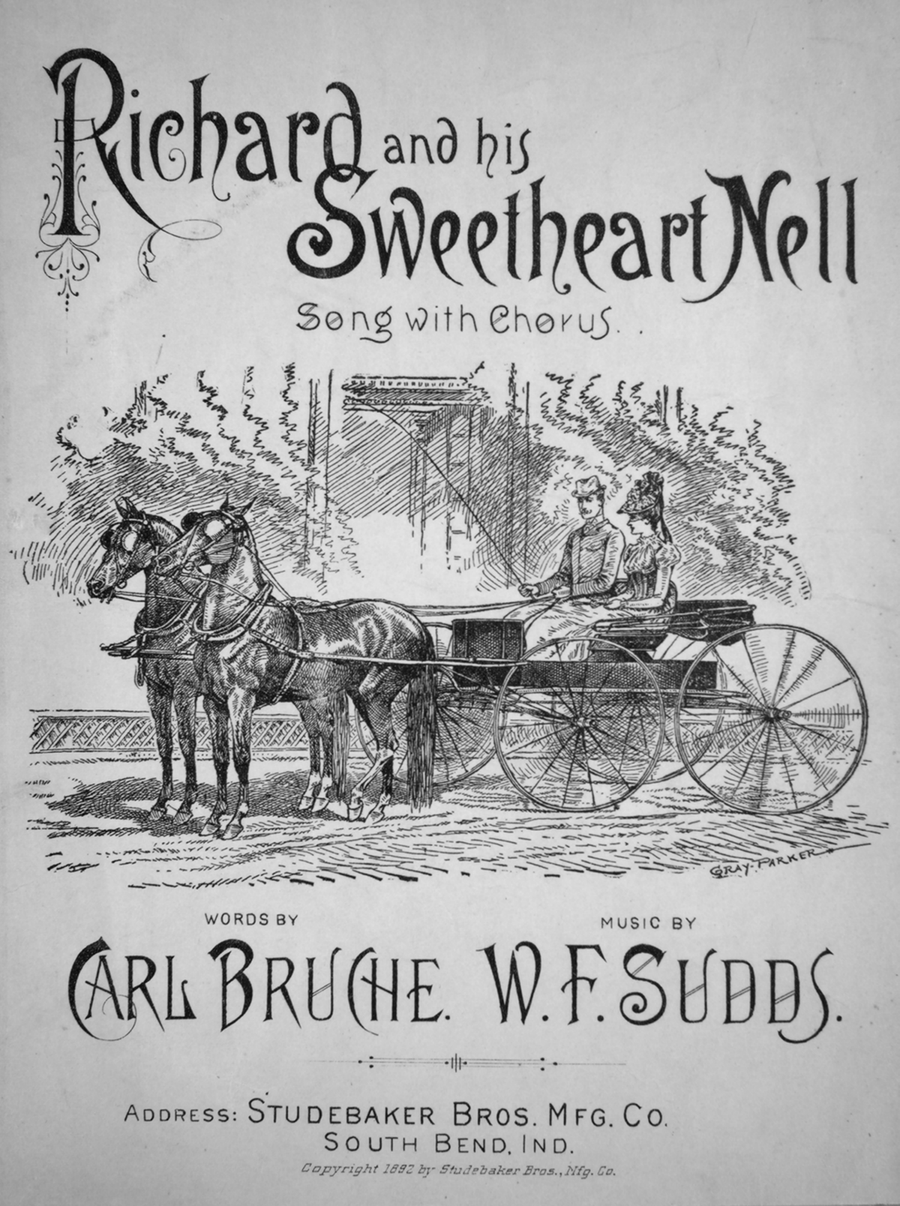 Richard and His Sweetheart Nell. Song and Chorus