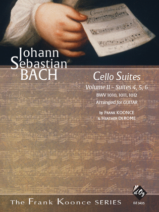 Book cover for Cello Suites 4, 5, 6 BWV 1010, 1011, 1012