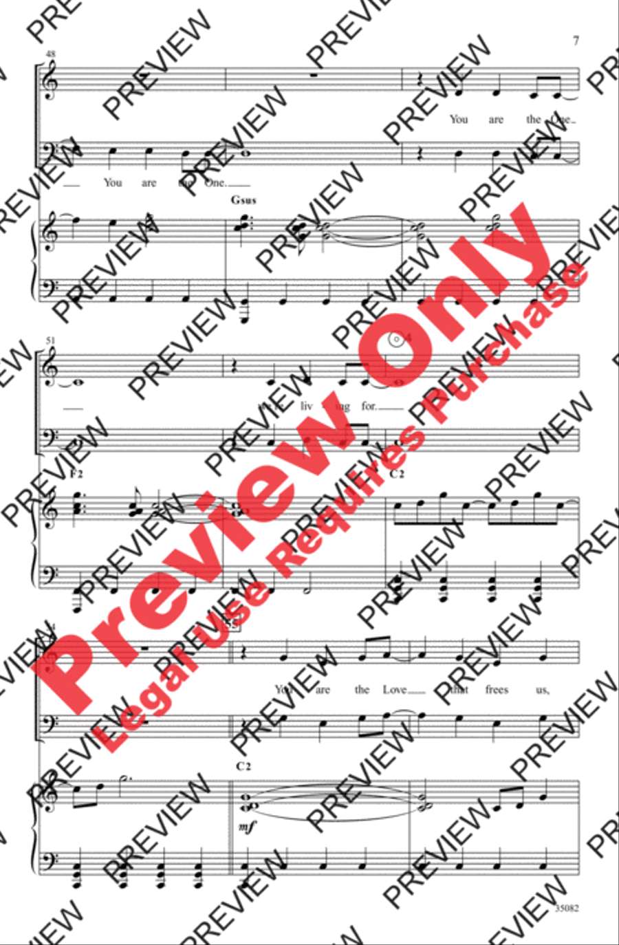 Sing, Sing, Sing Sing, Sing, Sing 4-Part scores gallery preview page 7