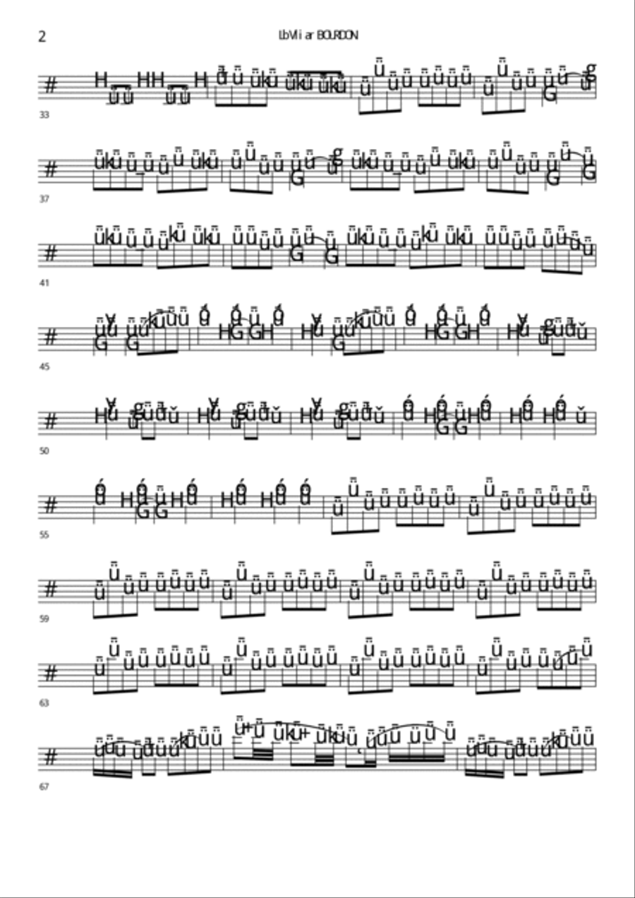 le vol du bourdon Woodwind Ensemble scores gallery preview page 4