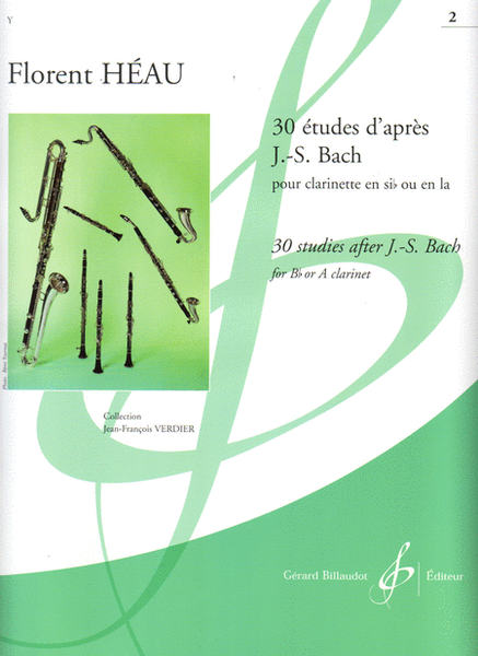30 Etudes D'Apres J.-S. Bach: Vol. 2: 16 Etudes