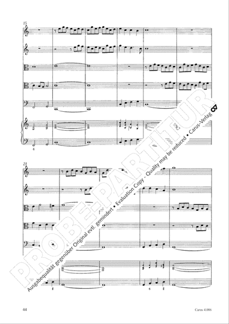 Ten motets Choir scores gallery preview page 46
