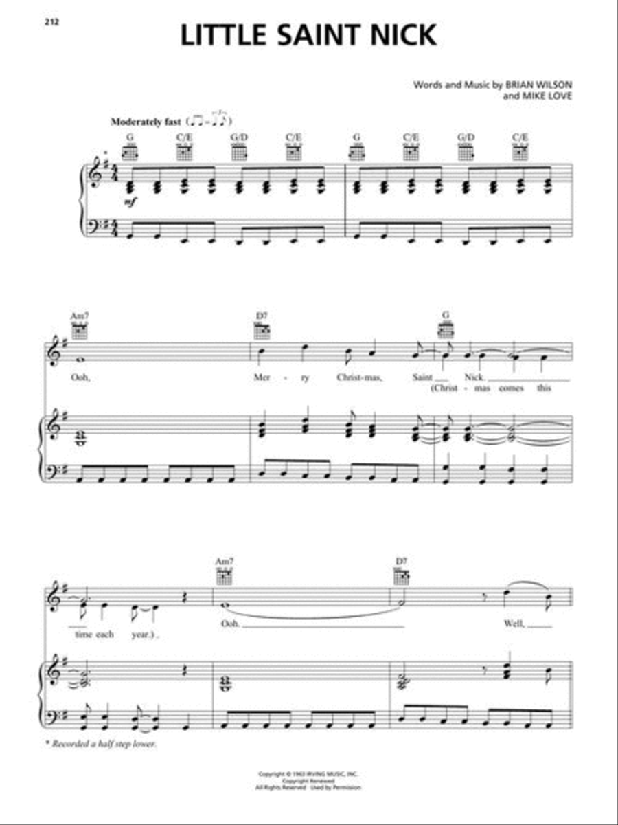 Christmas Sheet Music Anthology Piano, Vocal, Guitar scores gallery preview page 6