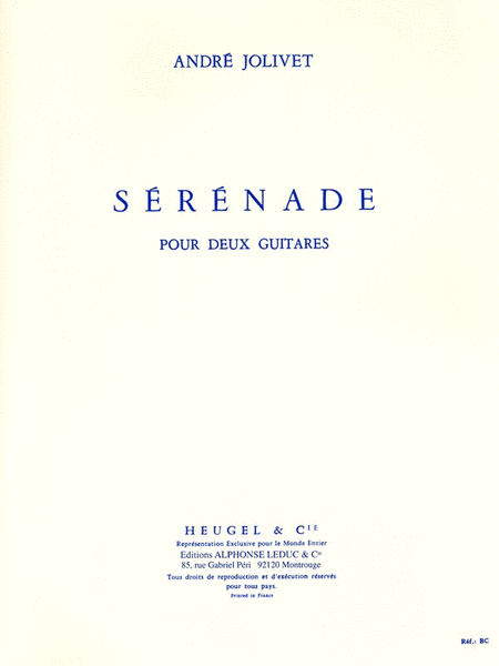 Serenade (guitars 2)