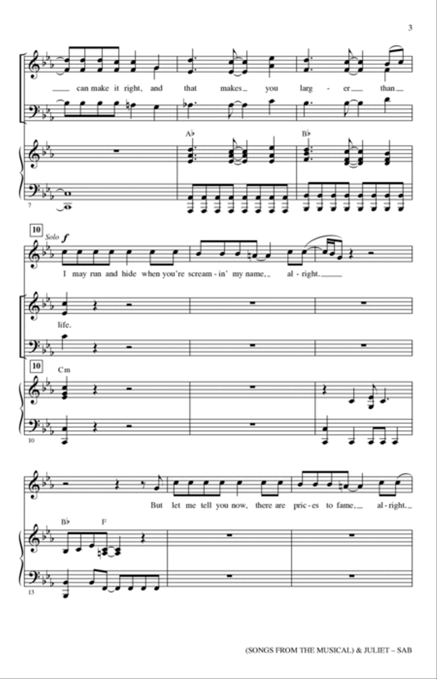 Songs from the Musical 