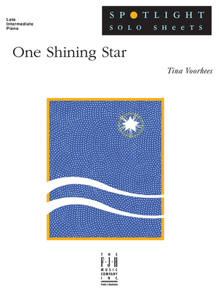 Book cover for One Shining Star