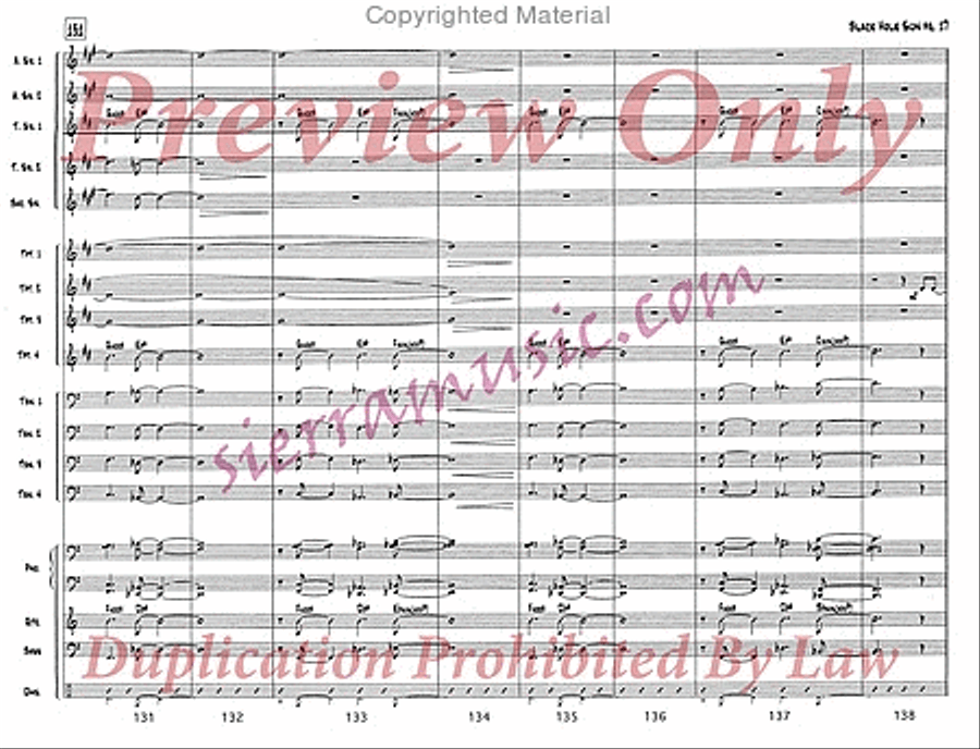 Black Hole Sun Jazz Ensemble scores gallery preview page 18
