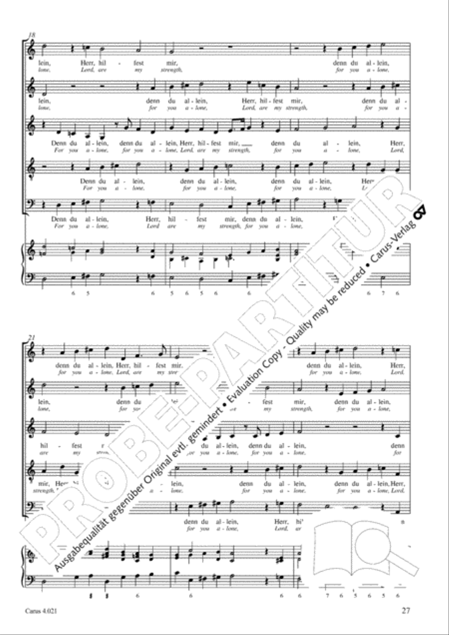 Schein: Israelsbrunnlein. Fontana d'Israel. Complete edition Choir scores gallery preview page 34