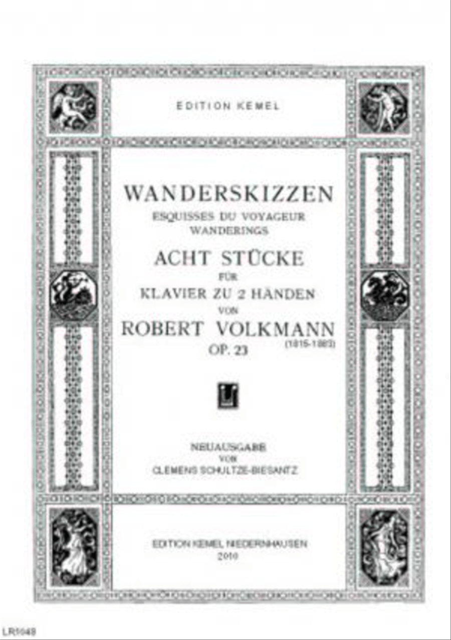 Wanderskizzen Piano Solo scores gallery preview page 1