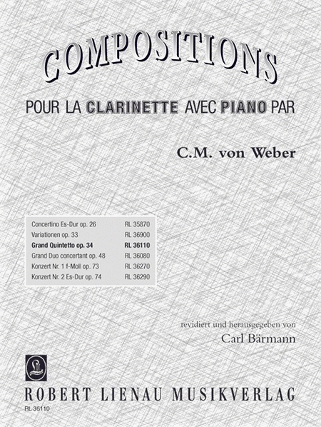 Grand Quintetto Op. 34