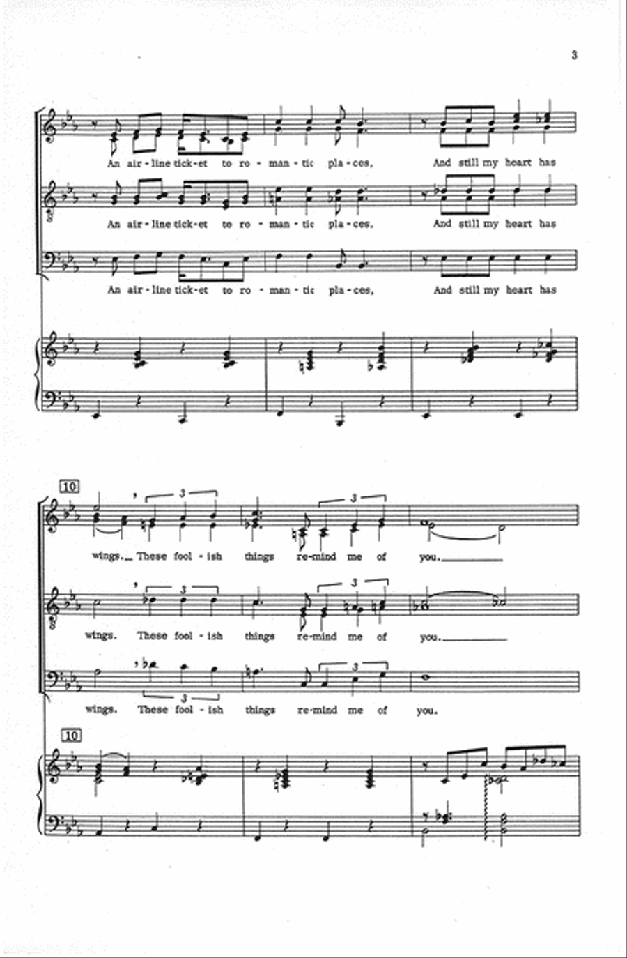 These Foolish Things These Foolish Things Divisi scores gallery preview page 3