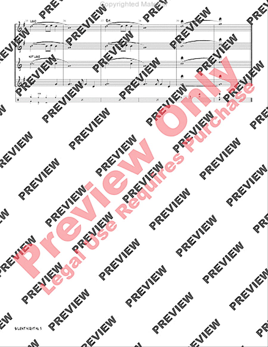 Swingin' Saxes Christmas, Set 2 Small Ensemble scores gallery preview page 22
