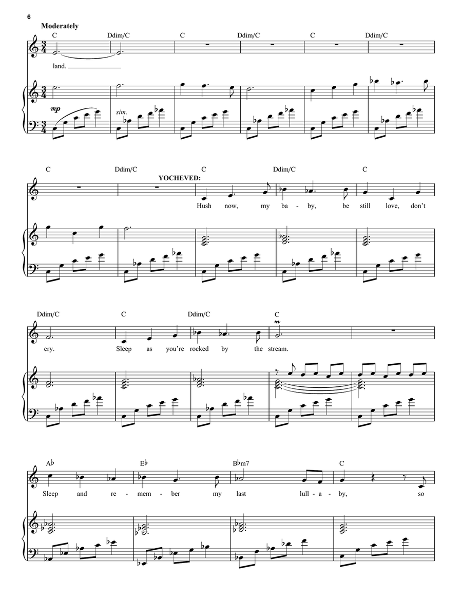 Deliver Us (from The Prince Of Egypt: A New Musical) Voice scores gallery preview page 6