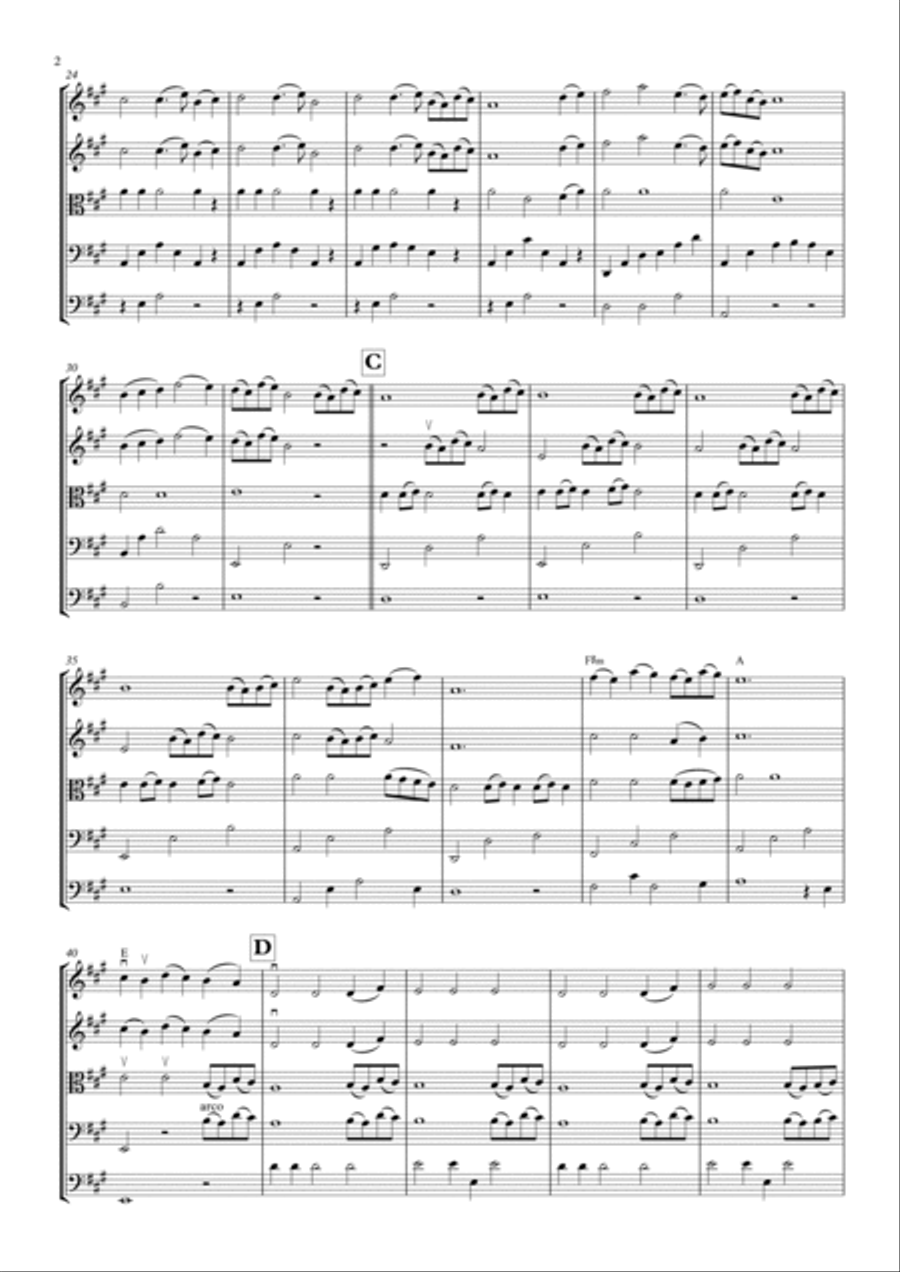 For the Time Being Cello scores gallery preview page 2