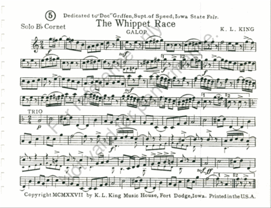 The Whippet Race Set of Parts scores gallery preview page 2
