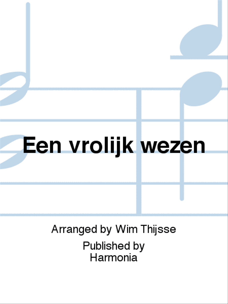 Een vrolijk wezen 4-Part scores gallery preview page 1