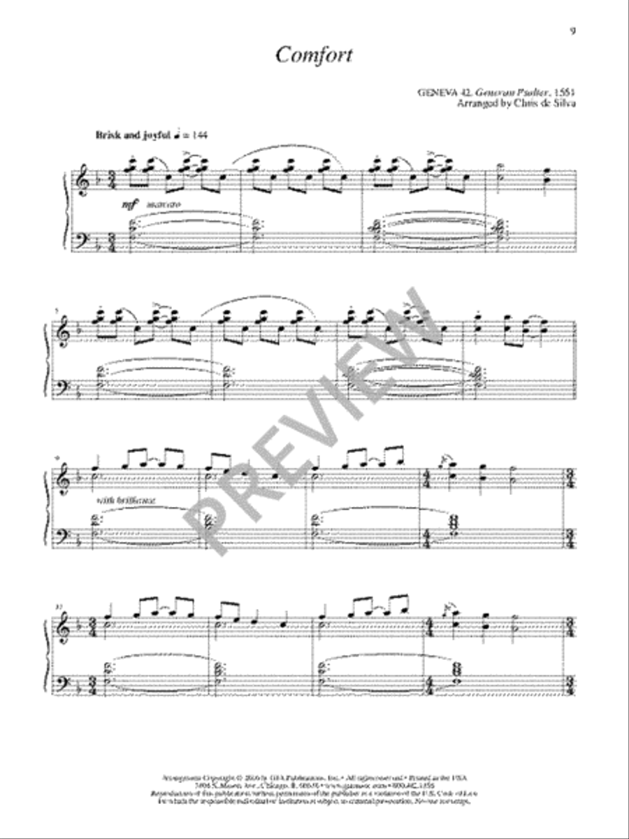 Colours Colours Piano Solo scores gallery preview page 8